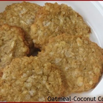 Oatmeal coconut cookies are something if tasted once then cannot stop for more bites. Chewy coconut texture with healthy oatmeal gives it another level. It was the first time I tried these oatmeal coconut cookies with the combination of oats, wheat flour and refined flour (maida). Cookies were soft and taste-wise was amazing.