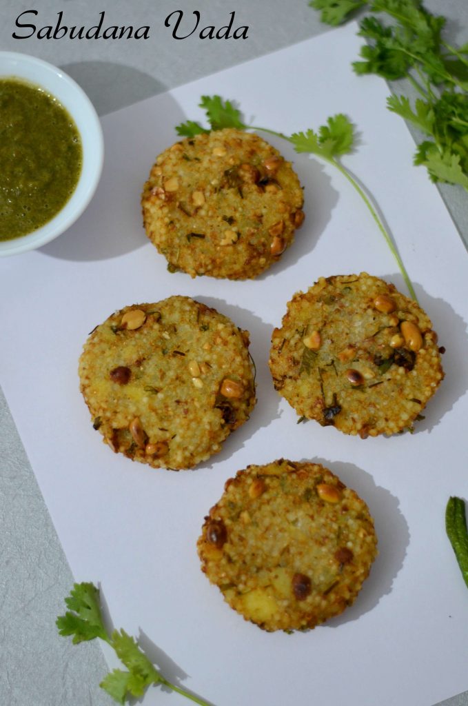 Sabudana vada usually served in fasting and festival season in India. These vadas are a preferred item during fasting, especially in Navratra. In Maharashtra, this is specially served at breakfast or snack time. Sabudana vada is also a very easy and quick snack for kids tiffin box, either pack for lunch or in snack time.