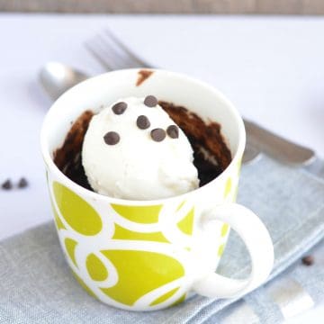 Microwave mug brownie is very simple and quick process to satiate your cravings for something sweet. A mug brownie or cake has everything like a normal brownie or cake only difference is the quantity which is sufficient enough to bake in a mug. Microwave mug brownie is very handy to prepare in few minutes including preparation.