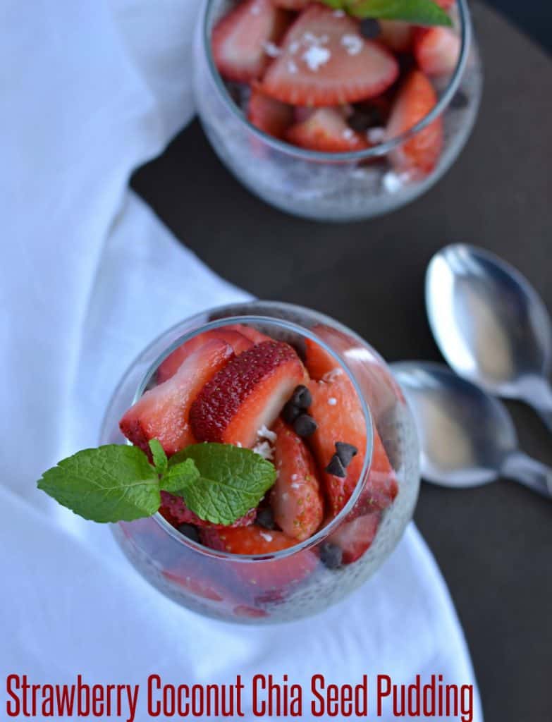 Strawberry coconut chia seed pudding is healthy with loads of fruits and your favorite choices of dry fruits. Perfectly go as a breakfast item or dessert or snack time.This strawberry coconut chia seed pudding is also vegan and gluten-free.