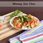 Moong dal chat is a north Indian recipe, a very healthy, tasty, and nutritious snack. Boiled moong dal mixed with chopped onion, tomatoes, cucumber, drizzle with lemon juice and sprinkling chat masala is all you need to prepare this snack in few minutes.This moong dal salad is packed with protein, calcium, and fiber.