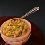 Lauki ka halwa is an Indian sweet made during festivals and in the winter season.Preparation of lauki ka halwa is similar to gajar ka halwa. Grated bottle gourd in milk, flavored with cardamom and a handful of dry fruits makes it rich and a filling dish in Navratri fasting time.