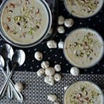 Makhana kheer is rich, creamy and delicious. Makhana is also known as lotus seed, dry roast them and boil in milk till you get desired consistency is all you need to make this kheer.