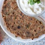 Multigrain paratha as the name says includes the different grains flour in equal quantity and then make roti or paratha.Multigrain paratha is low calories nutritious Indian flatbread with loads of nutrients depending on which flour combination you have.