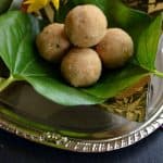 Peanut ladoo is another easy to make and simple ladoo recipe with just two ingredients. It is made with grated jaggery and dry roasted peanut. Oil in the peanut and moisture in the jaggery is good enough to bind these easy peanut ladoo. Being refined sugar-free these peanut ladoo with jaggery are very healthy and nutritious.